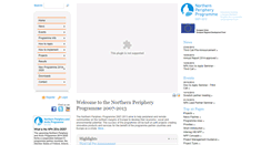 Desktop Screenshot of northernperiphery.eu